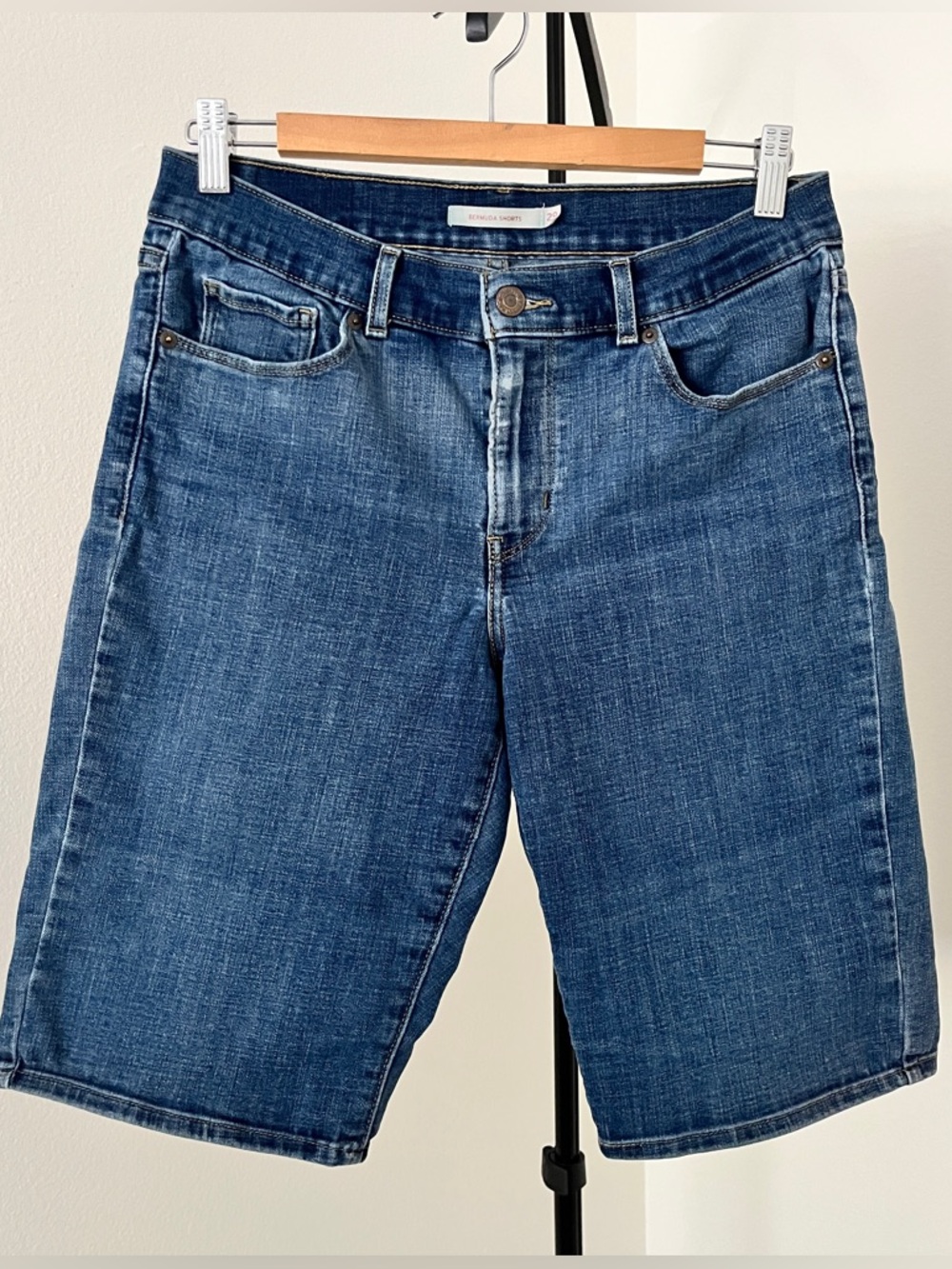 ☀️ Levi's Women's Denim Bermuda Shorts | The 'It' Shorts of Summer